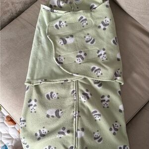 HALO Green Panda SleepSack Swaddle